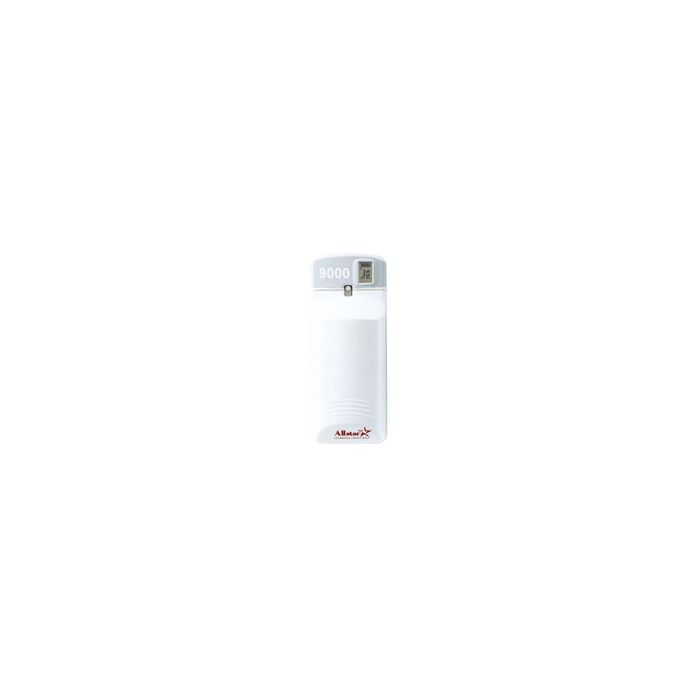 Rubbermaid Technical Concepts Microburst 9000 LCD Air Freshener Dispenser with AllStar Logo - White in Color