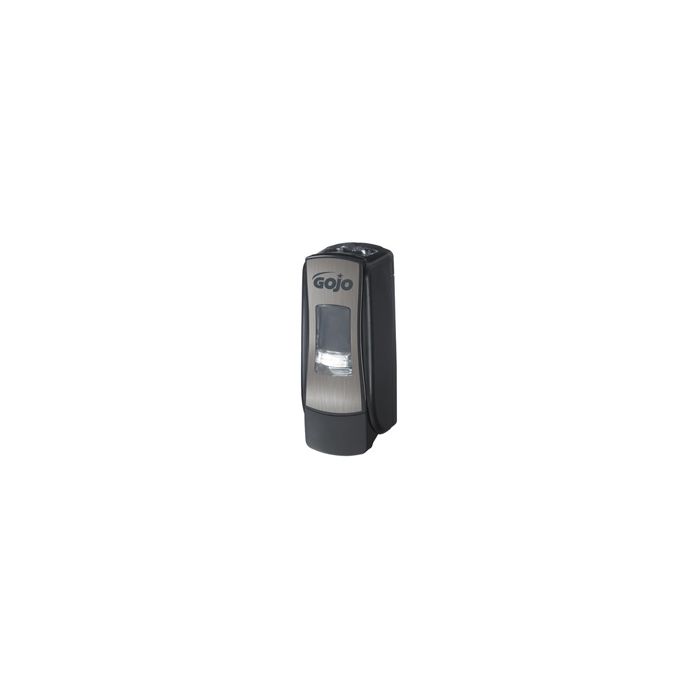 GOJO 8788-06 ADX Foam Soap Dispenser for use with 700 ml ADX refills - Brushed Chrome/Black in Color