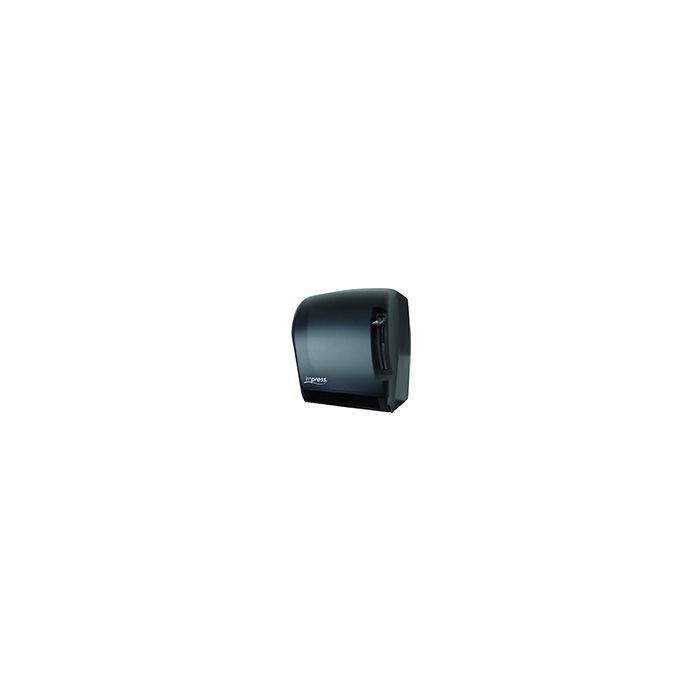 Palmer Fixture TD0220-02 Impress Lever Roll Towel Dispenser -4 lbs  Black Translucent in Color