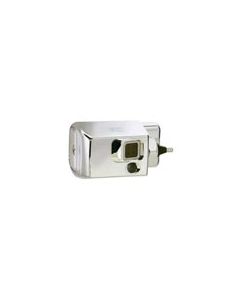 Technical Concepts TC AutoFlush Sidemount for Sloan and Zurn Toilet Flush Valves - Chrome Finish with Manual Courtesy Flush