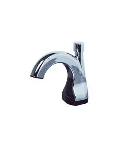 Technical Concepts TC SoapWorks Counter Mounted Manual Hand Soap Dispenser - Chrome and Black in Color