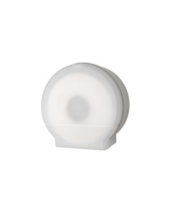 Palmer Fixture RD0026-03 9" Jumbo Tissue Dispenser with 3 3/8" Core Only, 2 lbs - White Translucent in Color