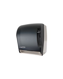 Palmer Fixture TD0220-01 Impress Lever Roll Towel Dispenser, 4 lbs - Dark Translucent in Color