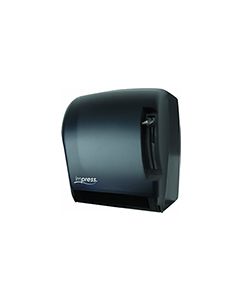 Palmer Fixture TD0220-02 Impress Lever Roll Towel Dispenser -4 lbs  Black Translucent in Color